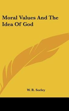 portada moral values and the idea of god (en Inglés)