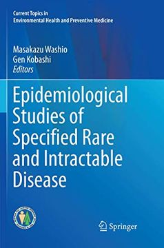 portada Epidemiological Studies of Specified Rare and Intractable Disease (in English)
