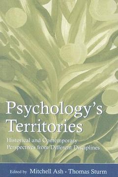 portada psychology's territories: historical and contemporary perspectives from different disciplines (en Inglés)
