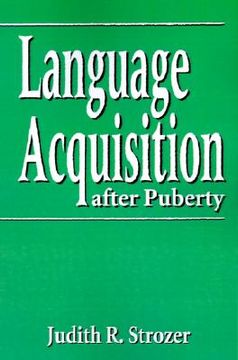 portada language acquisition after puberty (en Inglés)