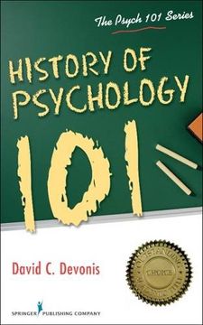 portada History of Psychology 101 (The Psych 101 Series) (en Inglés)