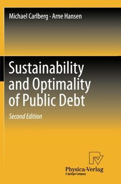 portada Sustainability and Optimality of Public Debt