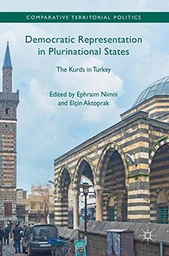 portada Democratic Representation in Plurinational States: The Kurds in Turkey (Comparative Territorial Politics) (en Inglés)