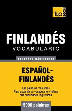 portada Vocabulario español-finlandés - 5000 palabras más usadas