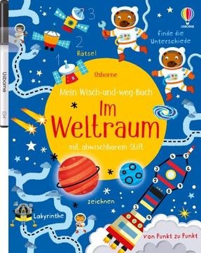 portada Mein Wisch-Und-Weg-Buch: Im Weltraum: Mit Abwischbarem Stift (en Alemán)