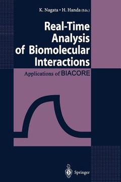 portada Real-Time Analysis of Biomolecular Interactions: Applications of Biacore (en Inglés)