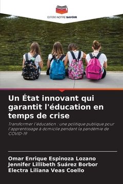 portada Un État innovant qui garantit l'éducation en temps de crise (en Francés)