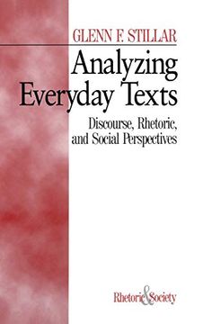 portada Analyzing Everyday Texts: Discourse, Rhetoric, and Social Perspectives (Rhetoric and Society Series) (en Inglés)