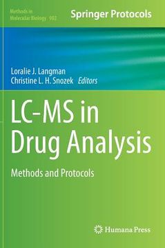 portada lc-ms in drug analysis: methods and protocols (in English)