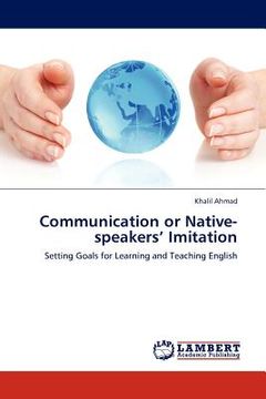 portada communication or native-speakers' imitation