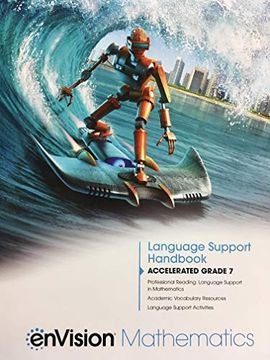 portada Envision Mathematics 2021 Language Support Handbook Grade 7 Accelerated (en Inglés)