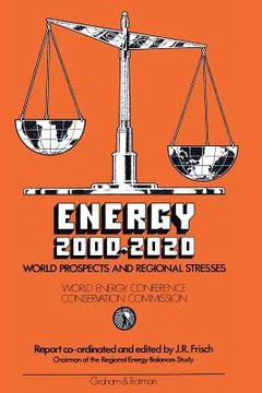 portada Energy 2000-2020: World Prospects and Regional Stresses (en Inglés)