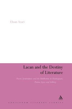 portada lacan and the destiny of literature (en Inglés)