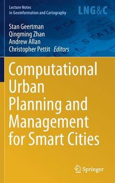 portada Computational Urban Planning and Management for Smart Cities (en Inglés)