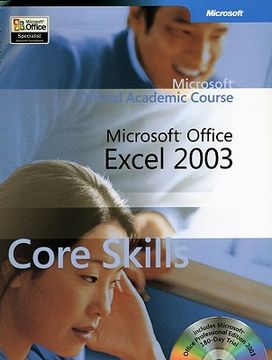 portada microsoft office excel 2003 core skills [with cdrom]