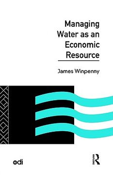 portada managing water as an economic resource (in English)