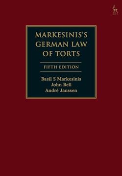portada Markesinis's German law of Torts (en Inglés)