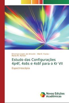 portada Estudo das Configurações 4P4F, 4S6S e 4S6F Para o kr Vii: Espectroscópia (in Portuguese)