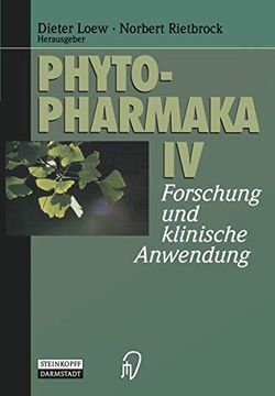 portada Phytopharmaka iv: Forschung und Klinische Anwendung (en Alemán)