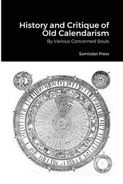 portada History and Critique of Old Calendarism (en Inglés)