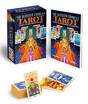 portada The Aleister Crowley Tarot Book & Card Deck: Includes a 78-Card Deck and a 128-Page Illustrated Book (Sirius Oracle Kits) (en Inglés)