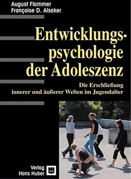 portada Entwicklungspsychologie der Adoleszenz. Die Erschließung Innerer und Äußerer Welten im Jugendalter (en Alemán)
