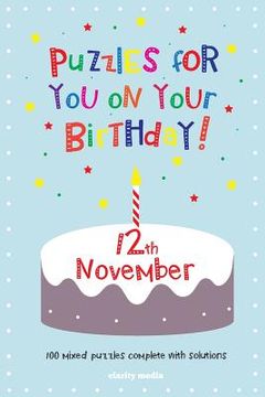 portada Puzzles for you on your Birthday - 12th November (en Inglés)