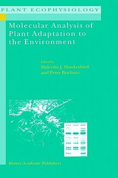 portada molecular analysis of plant adaptation to the environment