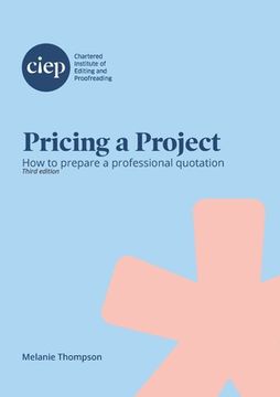 portada Pricing a Project: How to prepare a professional quotation (en Inglés)