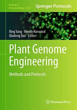 portada Plant Genome Engineering: Methods and Protocols (Methods in Molecular Biology, 2653) (en Inglés)