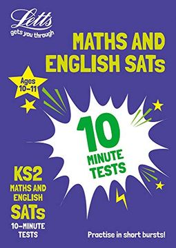 portada Letts ks2 Sats Success – ks2 Maths and English Sats 10-Minute Tests: For the 2019 Tests (en Inglés)