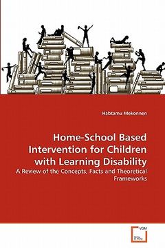 portada home-school based intervention for children with learning disability