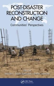 portada Post-Disaster Reconstruction and Change: Communities' Perspectives (en Inglés)