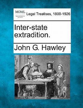 portada inter-state extradition. (in English)