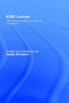 portada kgb lexicon: the soviet intelligence officer's handbook (en Inglés)