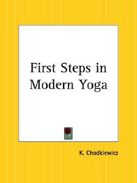 portada first steps in modern yoga (en Inglés)