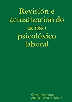 portada Revisión y Actualización del Acoso Psicológico Laboral (in Spanish)