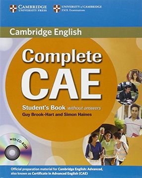 portada Complete cae Student's Book Without Answers With Cd-Rom (en Inglés)