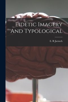 portada Eidetic Imagery And Typological (in English)