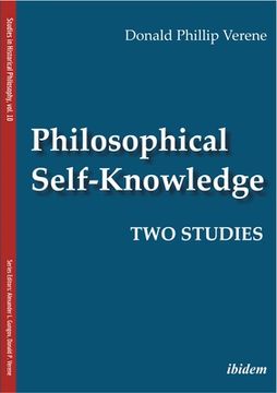portada Philosophical Self-Knowledge: Two Studies (en Inglés)