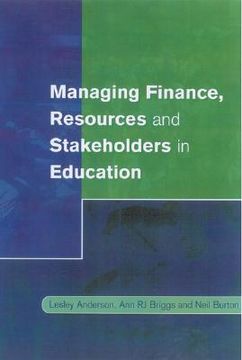 portada managing finance, resources and stakeholders in education