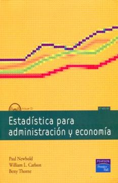 portada Estadísticas Para Administración y Economía