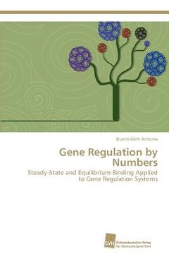 portada gene regulation by numbers (en Inglés)