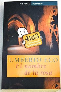 Libro El Nombre De La Rosa De Umberto Eco - Buscalibre