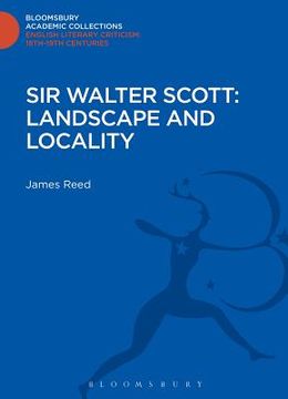 portada Sir Walter Scott: Landscape and Locality (in English)