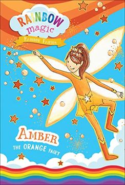 portada Rainbow Fairies Book #2: Amber the Orange Fairy (2) (Rainbow Magic) (in English)