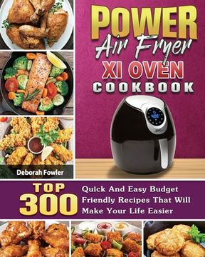 portada Power Air Fryer Xl Oven Cookbook (in English)