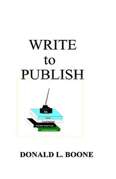 portada Write to Publish (en Inglés)