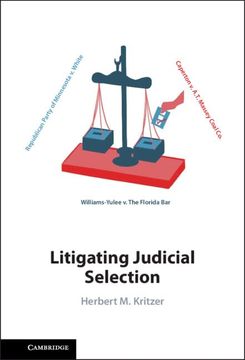 portada Litigating Judicial Selection (en Inglés)