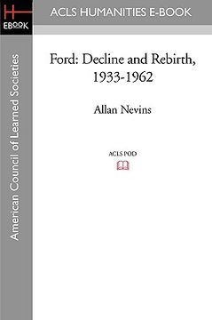 portada ford: decline and rebirth, 1933-1962 (en Inglés)